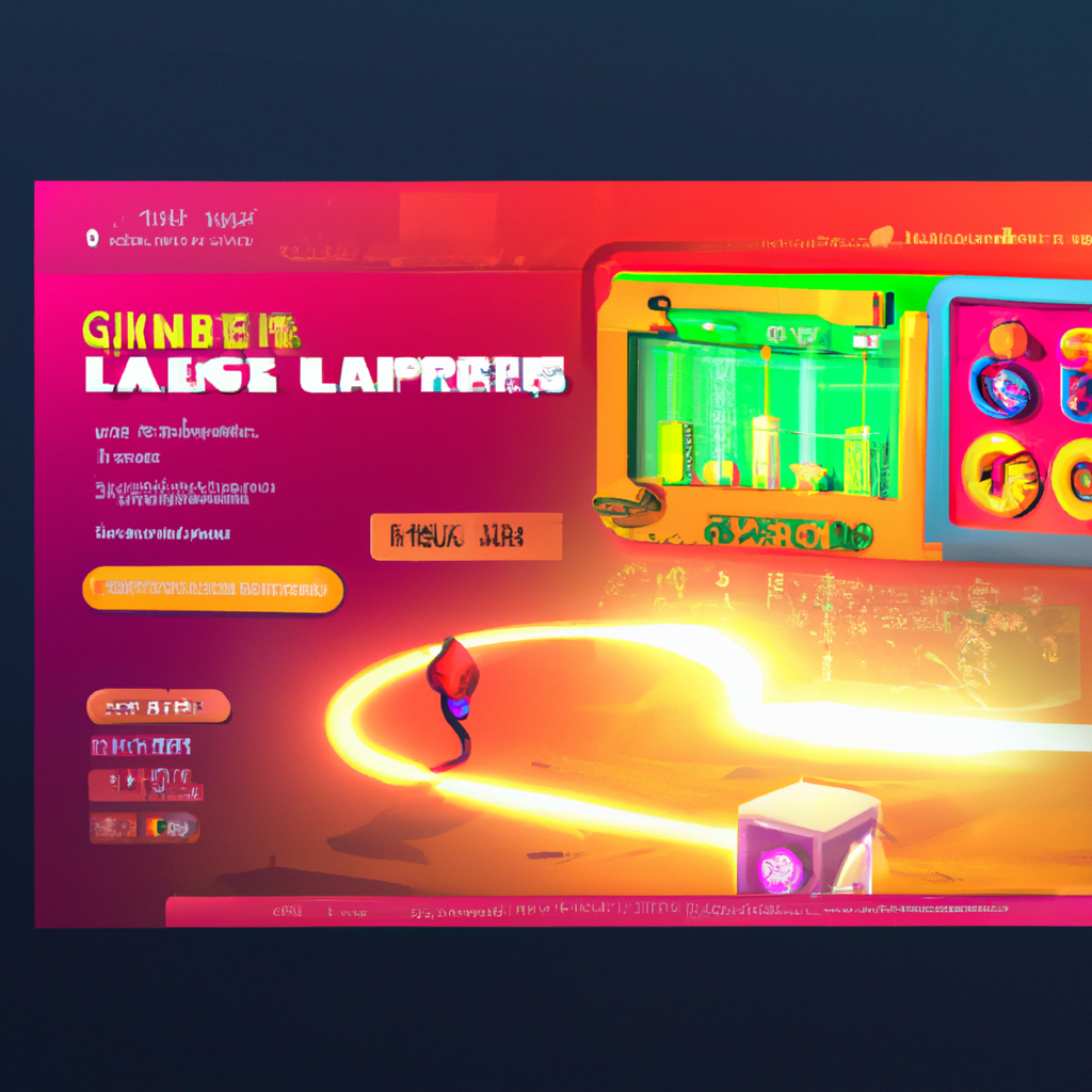 Gameplay screenshot: neon runner capsule